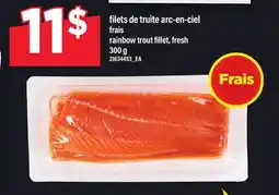 Maxi FILETS DE TRUITE ARC-EN-CIEL FRAIS | RAINBOW TROUT FILLET, FRESH offer