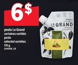 Maxi PESTO LE GRAND offer