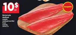 Maxi filet de truite steelhead | steelhead trout fillet offer