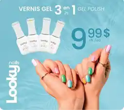 Jean Coutu Looky nails 3 in 1 GEL POLISH offer