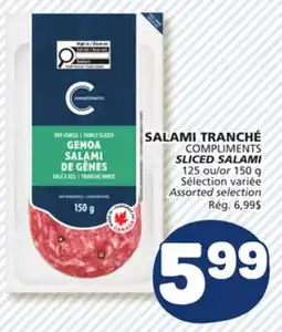 Marché Bonichoix SALAMI SLICED SALAMI offer