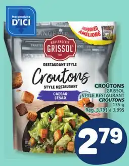 Marché Bonichoix GRISSOL STYLE RESTAURANT CROUTONS offer