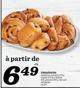 Marché Richelieu VIENNOISERIES | PUFF PASTRIES offer