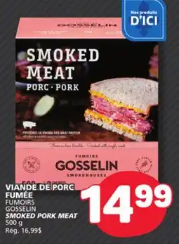 Marché Bonichoix FUMOIRS GOSSELIN SMOKED PORK MEAT offer