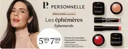 Jean Coutu Selected Personnelle Cosmetics makeup products offer