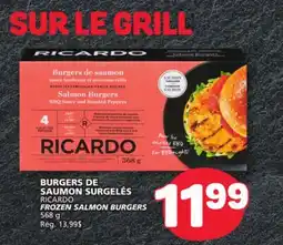 Marché Bonichoix RICARDO FROZEN SALMON BURGERS offer