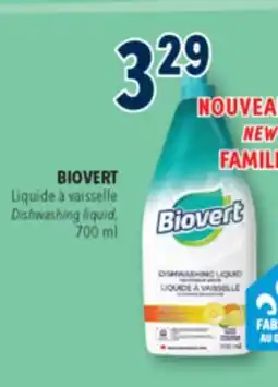 Familiprix Biovert Dishwashing Liquid - Citrus Fresh offer