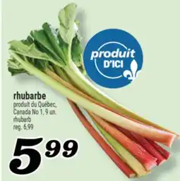 Marché Richelieu RHUBARBE | RHUBARB offer