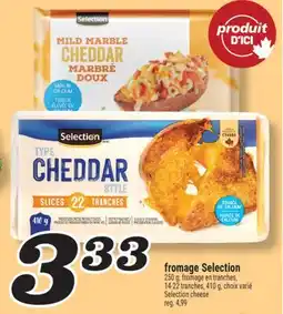 Marché Richelieu FROMAGE SELECTION | SELECTION CHEESE offer