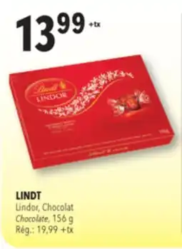 Familiprix Lindt Lindor milk chocolate with a delectably smooth centre offer
