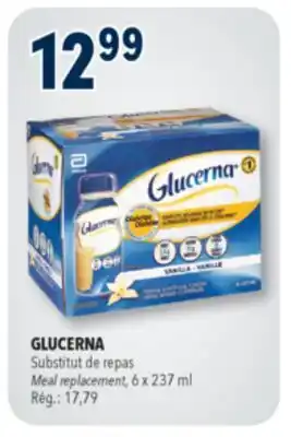 Familiprix Glucerna diabetics meal replacement Vanilla offer