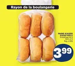 Marché Bonichoix KAISER ROLLS offer