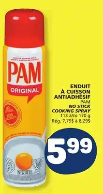 Marché Bonichoix PAM NO STICK COOKING SPRAY offer