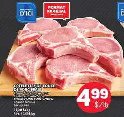 Marché Bonichoix FRESH PORK LOIN CHOPS offer