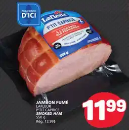 Marché Bonichoix LAFLEUR P'TIT CAPRICE SMOKED HAM offer