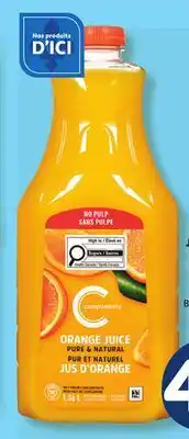 Marché Bonichoix COMPLIMENTS REFRIGERATED ORANGE JUICE offer