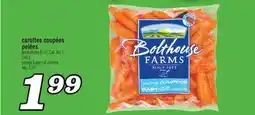 Marché Richelieu CAROTTES COUPÉES PELÉES | PEELED BABY-CUT CARROTS offer