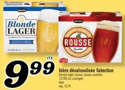 Marché Richelieu BIÈRE DÉSALCOOLISÉE SELECTION | BEER offer