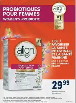 Familiprix Align probiotic women's dual action 28un offer