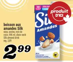 Marché Richelieu BOISSON AUX AMANDES SILK | SILK ALMOND DRINK offer