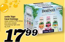Marché Richelieu COOLER LÉGER CASAL DOMINGO | CASAL DOMINGO LIGHT COOLER offer