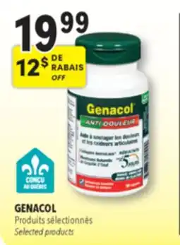 Familiprix GENACOL Selected products offer