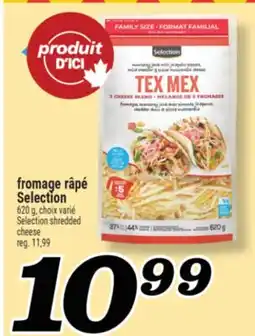 Marché Richelieu FROMAGE RÂPÉ SELECTION | SELECTION SHREDDED CHEESE offer