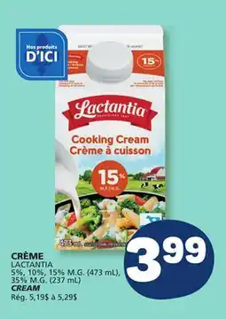 Marché Bonichoix LACTANTIA CREAM offer