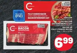 Marché Bonichoix COMPLIMENTS (65 g) BACON OR FULLY COOKED BACON offer