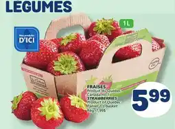 Marché Bonichoix STRAWBERRIES offer