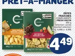 Marché Bonichoix COMPLIMENTS FRESH PASTA offer