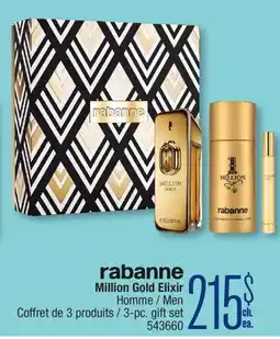 Jean Coutu rabanne Million Gold Elixir offer