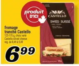 Marché Richelieu FROMAGE TRANCHÉ CASTELLO | CASTELLO SLICED CHEESE offer