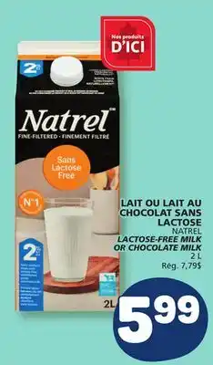 Marché Bonichoix NATREL LACTOSE-FREE MILK offer