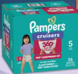 Familiprix PAMPERS, Selected diapers offer