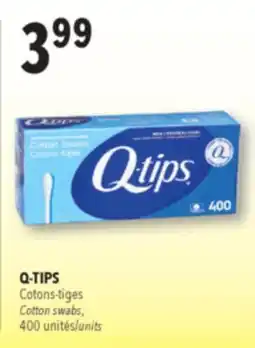 Familiprix Q-tips cotton swabs 400un offer