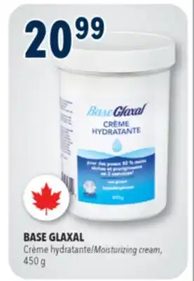 Familiprix Glaxal Base moisturizing cream for sensitive skin offer