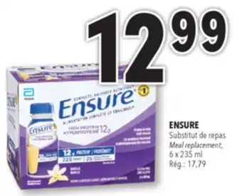 Familiprix Ensure High Protein meal replacement Vanilla offer