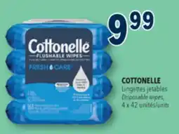 Familiprix Cottonelle Fresh Care flushable cleansing cloths 168un offer