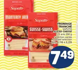Marché Bonichoix FROMAGE TRANCHE SAPUTO offer