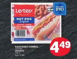 Marché Bonichoix LESTERS WIENERS offer