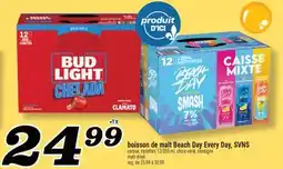 Marché Richelieu BOISSON DE MALT BEACH DAY EVERY DAY, SVNS | MALT DRINK offer
