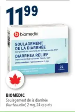 Familiprix BIOMEDIC, Diarrhea relief, 2 mg, 24 caplets offer