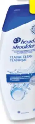 Familiprix Head & Shoulders classic clean shampoo offer