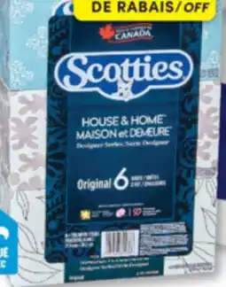 Familiprix Scotties Original 2-ply tissues Box 6x126un offer