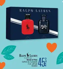 Jean Coutu Ralph Lauren PARFUMS World of Polo offer