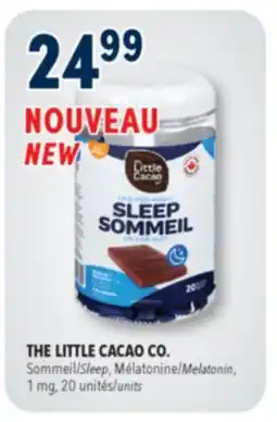 Familiprix THE LITTLE CACAO CO., Melatonin, 1 mg, 20 unités/units offer