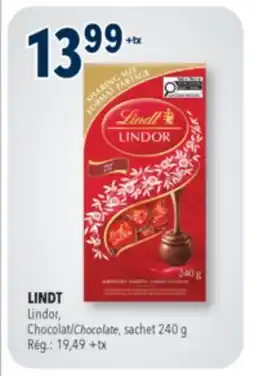 Familiprix LINDT Lindor offer