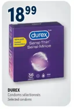 Familiprix Durex Sensi-Thin value pack ultra fine lubricated condoms 36un offer