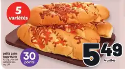 Metro PETITS PAINS SOUS-MARIN | SUBMARINE BUNS offer